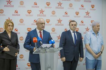 Partidele pro-ruse de la Chişinău s-au unit pentru a câștiga alegerile din toamnă, după ce au fost la Moscova