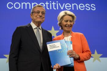 Mario Draghi: Iluzia că UE mai poate juca rolul de putere globală s-a spulberat în acest an