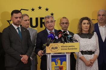AUR anunţă moţiune de cenzură împotriva Guvernului Bolojan. Susține că are deja suficiente semnături
