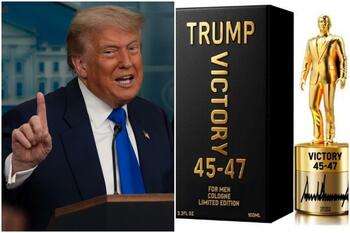 Trump și-a lansat o line de parfumuri. Cu cât le vinde: 