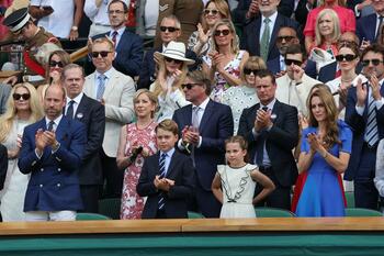 Moment emoţionant la finala de la Wimbledon: prințesa Kate încurajează un băieţel bolnav de cancer