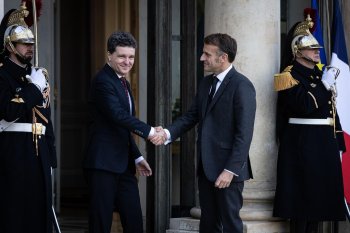 Nicuşor Dan, după discuţiile cu Macron: