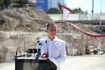 ISC supervizează calitatea lucrărilor la Planșeul Unirii. Proiectul este în grafic