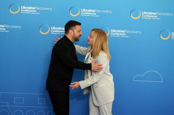 Zelenski obține la Roma promisiuni de 10 miliarde de euro pentru reconstrucția Ucrainei