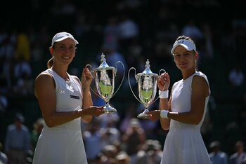 Elise Mertens și Veronika Kudermetova au cucerit titlul la dublu feminin la Wimbledon