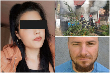Tânăra ucisă şi incendiată de fostul iubit se ascunsese în dulap. Criminalul a intrat peste ea cu toporul