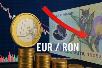 Leul pierde teren în raport cu euro. Cursul valutar anunțat de BNR pentru vineri