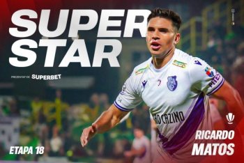 SuperStar crescut la Benfica. Ricardo Matos e jucătorul etapei a 18-a în Superliga