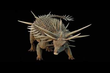 A fost descoperit dinozaurul cu cea mai țepoasă armură văzută vreodată
