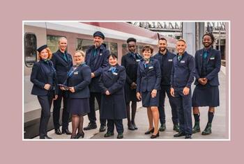 Compania Eurostar lansează uniforme inclusive cu fuste pentru bărbați și pantofi Dr. Martens