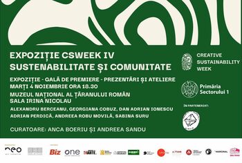 Expoziția „Comunitate și sustenabilitate” – eveniment CSWeek la MȚR
