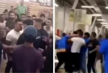 VIDEO Poliția intervine după bătaia generală dintre muncitorii nepalezi și români de la un furnizor Ikea România
