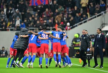 FCSB revine de la 0-2 și câștigă primul duel din turul trei preliminar Europa League cu Drita, scor 3-2