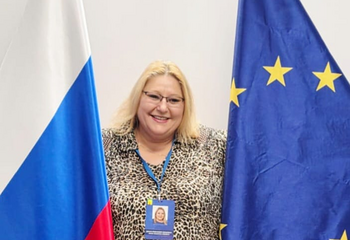 Președintele Partidului S.O.S. România și europarlamentar, Diana Șoșoacă, la întâlnirea BRICS de la Soci, Federația Rusă