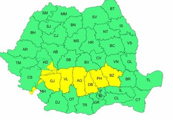 Ploi, ninsori și vânt puternic în România. Vremea se strică în minivacanța de 1 Decembrie: cod galben în opt județe