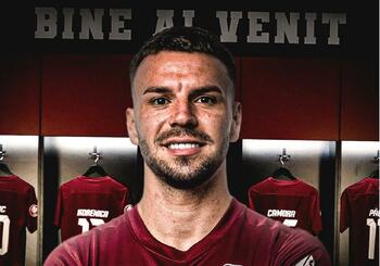 Andrei Cordea, prezentat oficial drept noul jucător al lui CFR Cluj deşi a fost curtat insistent şi de Becali