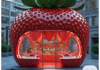 Cum vrea să schimbe Primăria Craiova fața chioșcurilor din oraș. Unele vor arăta ca o căpșună, altele ca o pisică