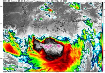 Ciclonul tropical Barry a ajuns pe coasta de est a Mexicului