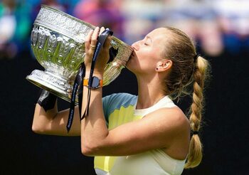 Kvitova şi-a luat adio în lacrimi de la Wimbledon