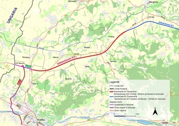 Lucrări începute în forță pe A3 după 20 de ani