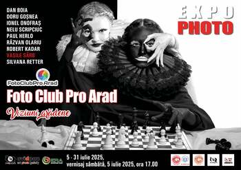 „Viziuni arădene”, expoziţie de artă fotografică la Ovi D. Pop Photo Art Gallery din Oradea