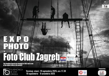 Artişti fotografi ai Fotoklubului Zagreb expun în Oradea la Varadinum Indoor Gallery, în Filarmonica de Stat Oradea