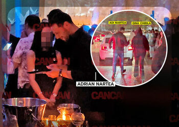 Adi Nartea are „rizz-ul” la el! După Gina Chirilă, a urmat brunețica