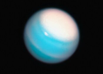 O lună a planetei Uranus, necunoscută anterior, descoperită cu ajutorul telescopului spaţial James Webb
