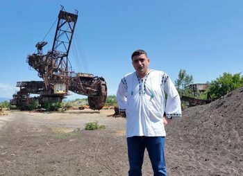 George Simion, liderul AUR, vizită în județul Gorj: Voi merge în toată țara, voi continua această luptă!