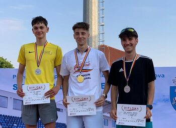 Constantin Deaconescu, campion național U23 la 1500 m