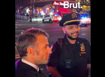 Macron blocat de convoiul lui Trump în New York și nevoit să meargă pe jos timp de 30 de minute”
