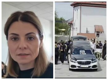 Jale și durere la înmormântarea Silvanei Dogaru. Profesoara din Craiova, condusă pe ultimul drum