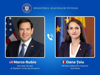 MAE: Ministrul Oana Țoiu a discutat cu Marco Rubio despre întărirea Parteneriatului Strategic România – SUA