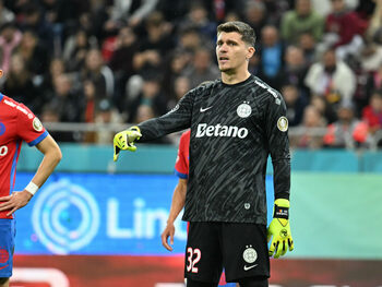 Acuzat de Gigi Becali în direct la TV pentru golul primit, Târnovanu nu s-a ferit de cuvinte: „Nu putem avea pretenții”