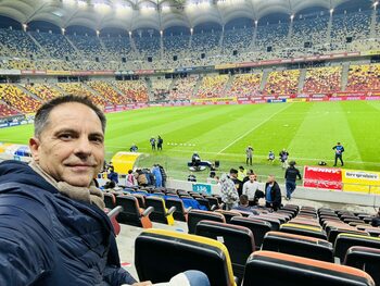 Dan Negru a cerut Unirea României cu Moldova direct de pe Arena Națională: „Doru ni-i de dumneavoastră ca unui zid (…)