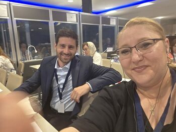 Diana Șoșoacă, europarlamentar și lider S.O.S. România, confruntare în Parlamentul Mediteranei