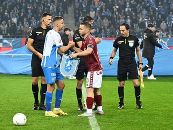 Final de foc în Bănie! Universitatea Craiova - Rapid, 2-2. Nsimba smulge punctul în ultimul minut de prelungiri