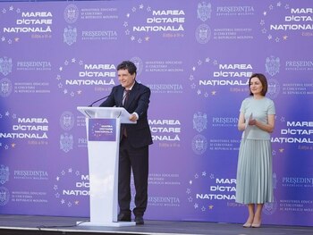 Nicușor Dan, de Ziua Limbii Române la Chișinău: ,,Ați dat un exemplu lumii întregi prin lupta pentru a păstra (…)