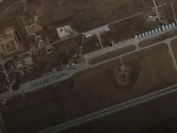 Două avioane de vânătoare rusești, distruse de forțele ucrainene pe un aerodrom din Volgograd