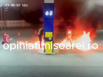 Incident șocant în Timiș: Un bărbat beat a incendiat o pompă de benzină, i-a provocat arsuri unui angajat și a (…)
