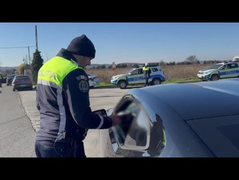 (Video) Şofer din Craiova, prins cu 144 km/h în comuna Leu