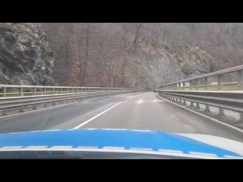 (VIDEO) Restricțiile de circulație de pe DN7, în zona Viaductului Cârligul Mic, au fost ridicate