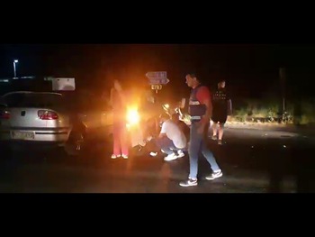 (VIDEO) Gorj: Accident în localitatea Broşteni