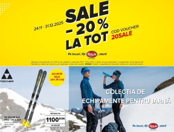 Top of the Top Hervis Sport 2025/2026: Oferte iarnă, produse Top Seller și reduceri 20% de neratat