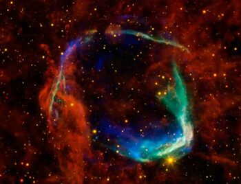 Dovezi pentru o supernovă rară, descoperite într-o poezie din anul 1181