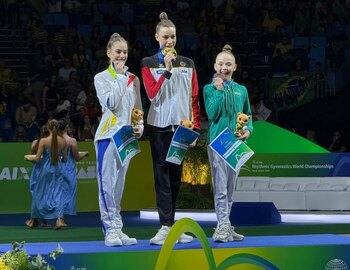 Amalia Lică a cucerit medalia de argint la măciuci la Campionatele Mondiale de Gimnastică Ritmică 2025