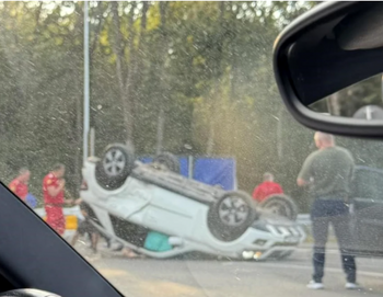 FOTO Accident mortal lângă București: O persoană și-a pierdut viața, iar o alta a fost grav rănită