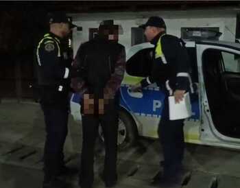(VIDEO) Bărbat reținut pentru încălcarea ordinului de protecție în Ciupercenii Noi