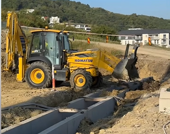 Primele imagini cu lucrările de la metroul din Cluj: a început construcția puțului de lansare