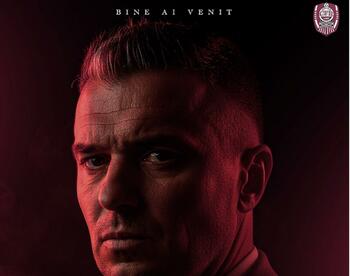 Daniel Pancu, fostul selecţioner de la tineret, prezentat oficial drept noul antrenor al lui CFR Cluj